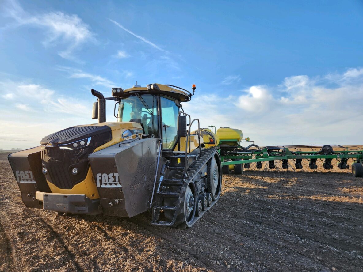Triangular Track Tank Fendt and Challenger Track Tanks - Fast Ag Solutions
